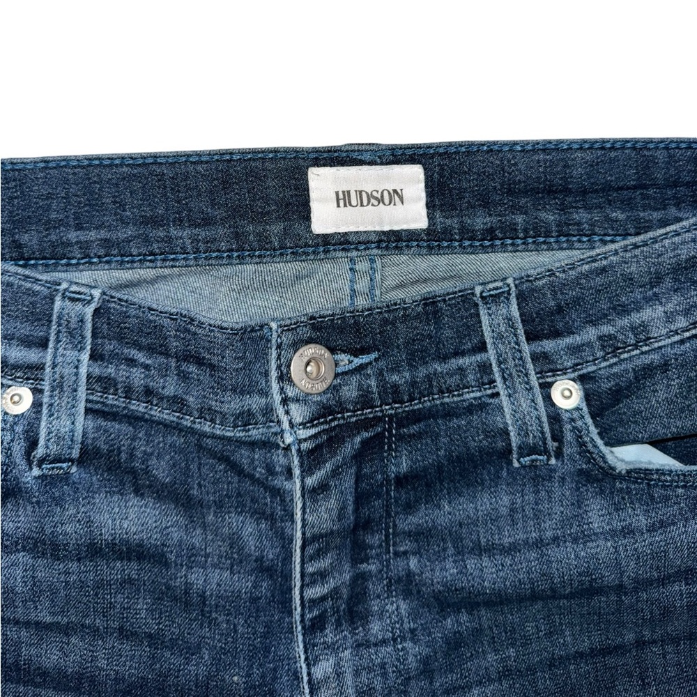 Hudson Jeans Blair High Rise Super Skinny Dark Wash Size 32 - Picture 5 of 7